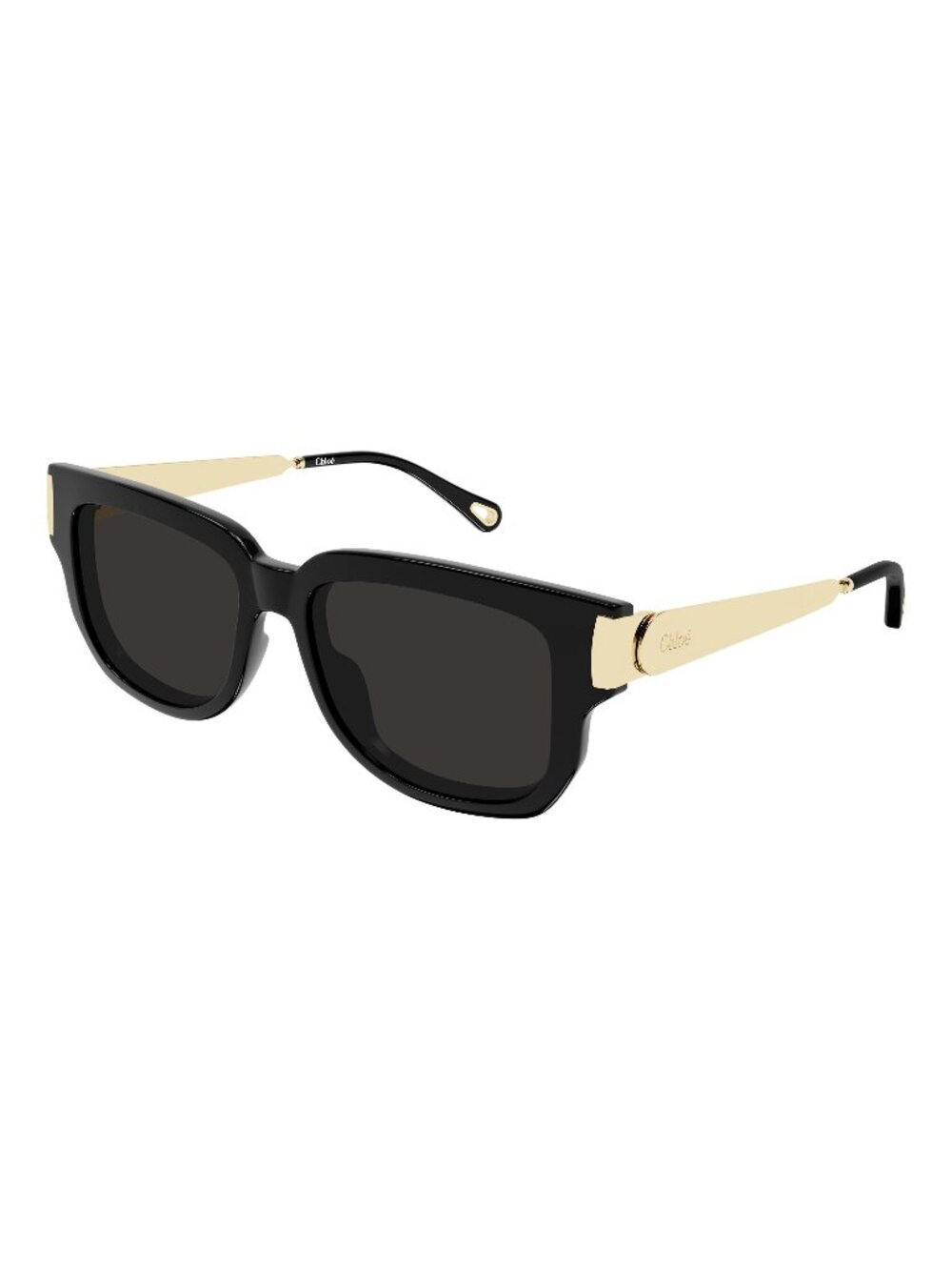 New Chloé Women's Sunglasses Black Grey Lens Acetate Frame CH0351S 001 54